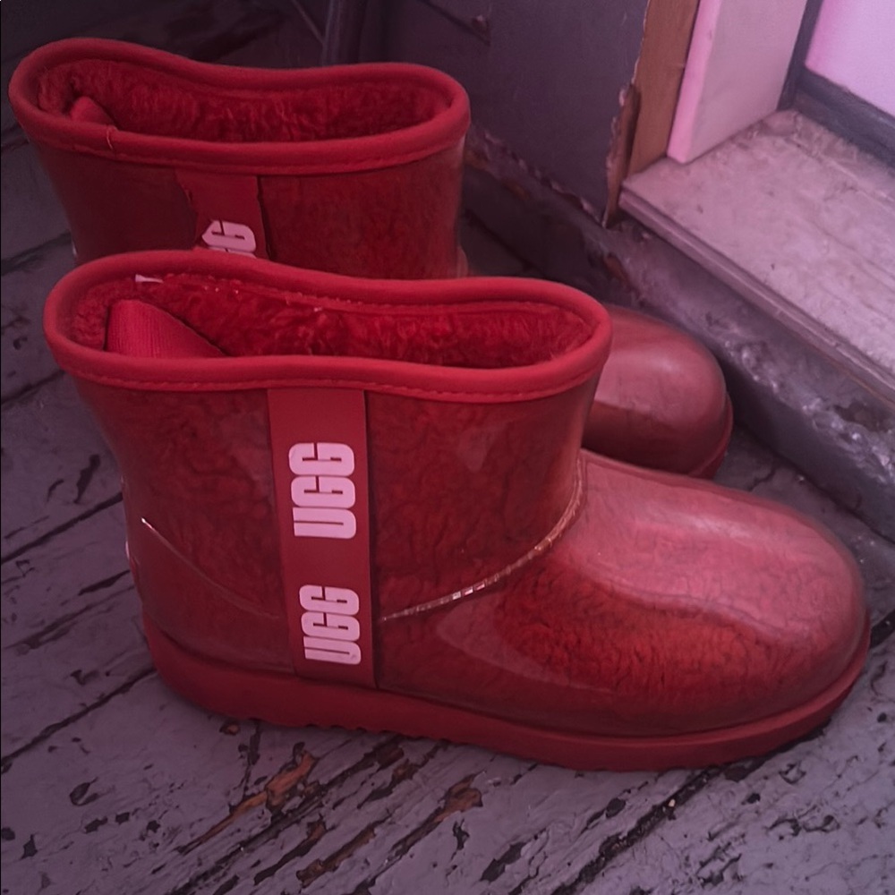 UGG Kids Red Boots